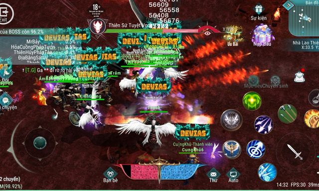 Biển người đổ về Lorencia: D.K ADNX Mobile: Chiến Binh Devias ngày đầu ra mắt 