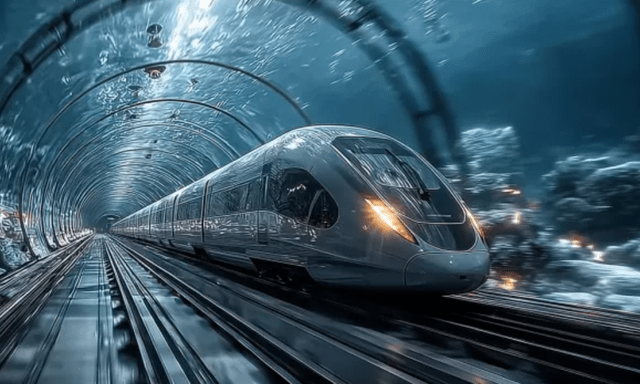 Chưa từng có trên thế giới: Trung Quốc tham vọng nối 122 km đường sắt xuyên thủng đáy biển, dài bằng Anh và Nhật cộng lại, tiết kiệm 90% thời gian di chuyển