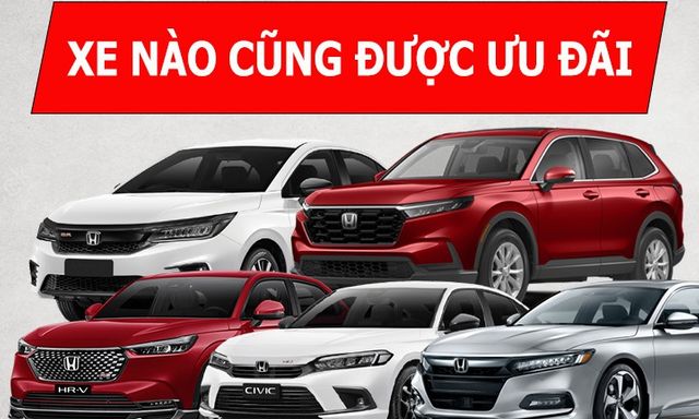 Honda tiếp tục giảm giá: CR-V lần đầu giảm 140 triệu, City giảm 99 triệu đấu Accent và Vios