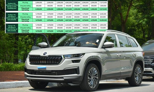 Hình ảnh giá phụ tùng Skoda tại Việt Nam gây sốt: Giảm xóc chưa đến 3 triệu, nhiều đồ chỉ từ khoảng 500.000 đồng