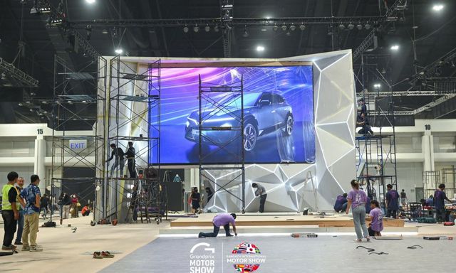 Lộ diện hình ảnh đầu tiên của gian hàng VinFast tại Bangkok International Motor Show 2024: Hơn 600m2, đối diện Honda