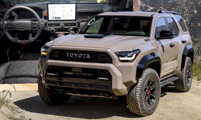 Toyota 4Runner 2024 ra mắt: Thiết kế ngày càng hầm hố, nội thất giống Land Cruiser, thước đo tham khảo cho Fortuner mới