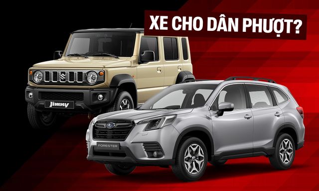 Chọn Suzuki Jimny hay thêm 50 triệu lấy Subaru Forester cho người thích phượt, off-road, bảng so sánh này cho thấy những thứ phải đánh đổi