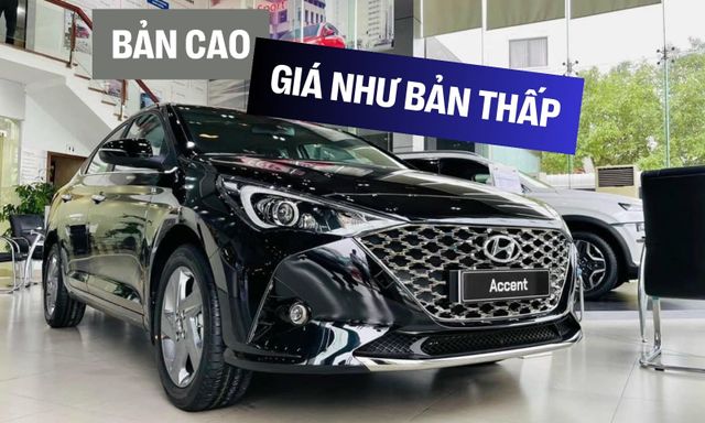 Hyundai Accent giảm giá mạnh tại đại lý: Bản 'full' còn 475 triệu, tiệm cận Vios số sàn