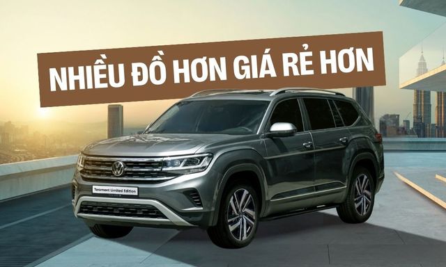 Volkswagen Teramont 'full option' ra mắt Việt Nam: Thêm trang bị cao cấp, bổ sung an toàn, giá rẻ hơn cả bản thường