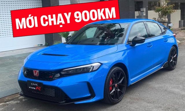 Lấy chiếc Honda Civic Type R này, bạn sẽ tiết kiệm 400 triệu so với mua ‘đập hộp’, người bán khẳng định xe mới lăn bánh 900km