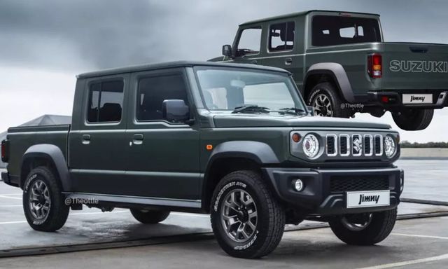 Suzuki Jimny mà làm bán tải thì dễ hot: Trông như Jeep Gladiator thu nhỏ, đấu đàn em của Ranger, Hilux