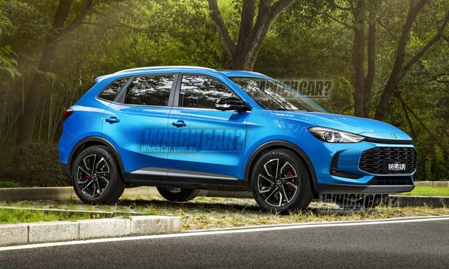 MG ZS mới lộ thiết kế: Đuôi xe như BMW X1, tổng thể lớn hơn, nội thất xịn hơn