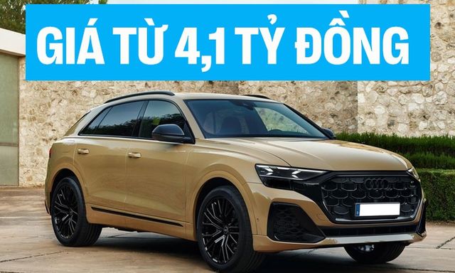 Audi Q8 2024 chốt giá từ 4,1 tỷ đồng: Chỉ có 1 phiên bản, giao xe từ tháng 7