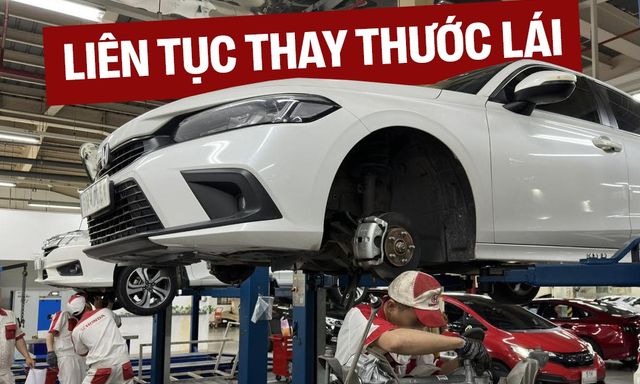 Dùng Honda Civic 2 năm thay thước lái 3 lần, chủ xe tại Đồng Nai chia sẻ: 'Chắc bán mua xe đạp cho đỡ phải sửa'