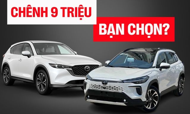 Chênh đúng 9 triệu, Toyota Corolla Cross 'base' hơn thua 'SUV quốc dân' Mazda CX-5 Premium ở từng trang bị công nghệ nhỏ