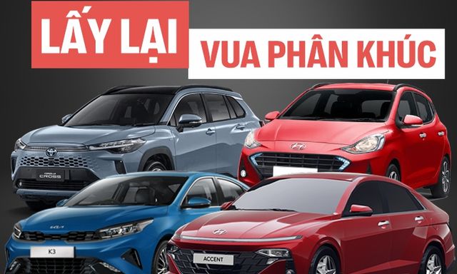 Hyundai i10, Accent lấy lại ngôi vua doanh số, Kia K3 lật đổ Mazda3 và một mẫu xe nữa vừa ra mắt đã tạo cơn sốt