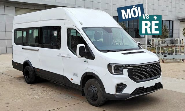 Xe van lại 'hot' tại Việt Nam: Ford Transit 2024 nhá ảnh chính thức, Mercedes Vito giảm giá kỷ lục