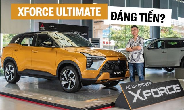 Chi tiết Mitsubishi Xforce Ultimate: Giá từ 705 triệu đồng, thêm 4 điểm quan trọng để đua doanh số cùng Toyota Yaris Cross