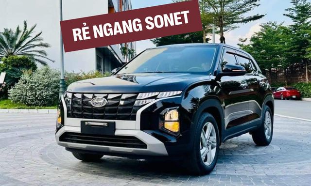 Hyundai Creta không giảm niêm yết nhưng giảm giá mạnh xả kho tại đại lý, đấu Seltos với giá chỉ ngang Sonet