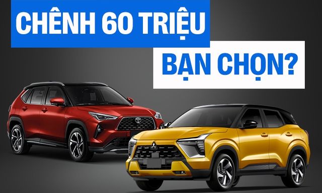 Chênh 60 triệu, chọn Mitsubishi Xforce hay Toyota Yaris Cross đều bản 'full', bảng so sánh này cho thấy nhiều khác biệt từ tiện nghi tới công nghệ