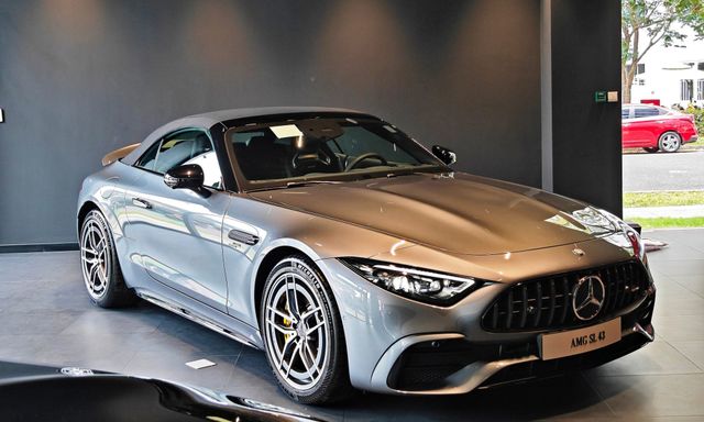 Chi tiết Mercedes-AMG SL 43 giá gần 7 tỷ đồng tại đại lý: Gói ngoại thất thể thao, nhiều công nghệ hiện đại đấu Porsche 911