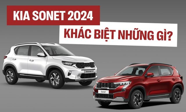 Soi kỹ từng trang bị của Kia Sonet 2024 so với bản cũ: Thay đổi đáng kể, nhiều 'option' bị lược bỏ