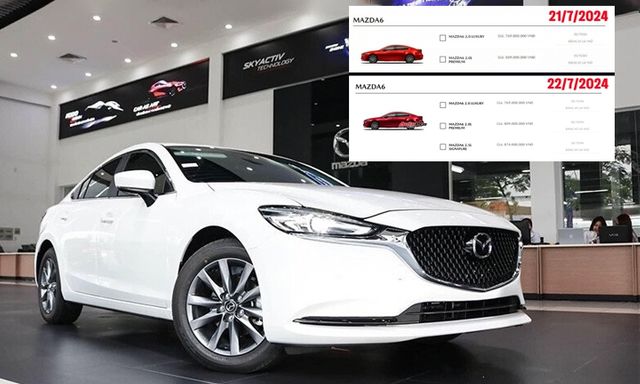 Mazda6 không bỏ bản 2.5L cao cấp nhất tại Việt Nam, tin đồn khai tử do... website lỗi hiển thị