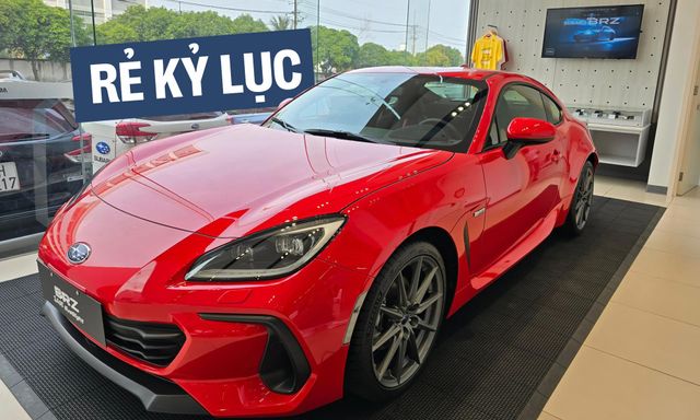 Lấy Subaru BRZ bây giờ tiết kiệm hơn 360 triệu so với người mua sớm: Giá giảm kỷ lục còn hơn 1,5 tỷ, bằng một nửa Z4