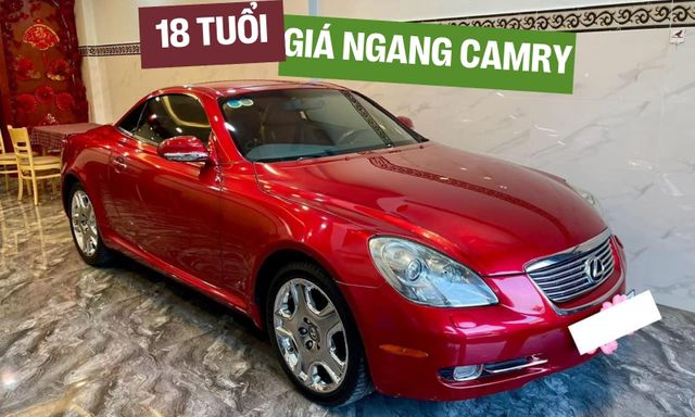 18 năm chỉ chạy 70.000 km, Lexus SC430 hàng hiếm được rao bán ngang Toyota Camry đời mới