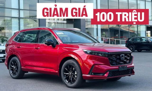 Honda CR-V giảm giá đến 100 triệu tại đại lý: Bản ‘base’ còn từ 1 tỷ đồng, vẫn đắt hơn CX-5 bản cao cấp nhất