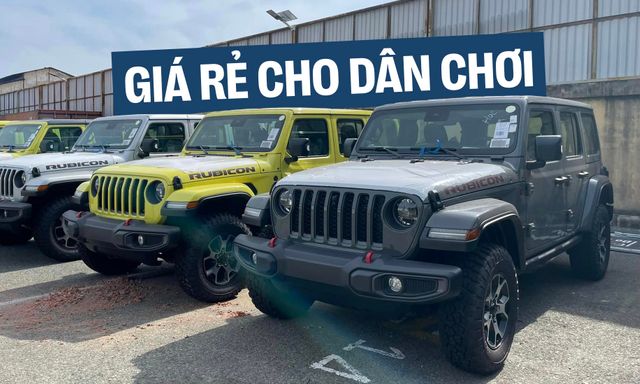 Jeep Wrangler giảm giá lăn bánh kỷ lục: Bản cao nhất rẻ hơn Defender 'base' tới 1,2 tỷ đồng