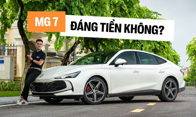 Đánh giá nhanh MG7 bản đắt nhất giá hơn 1 tỷ đồng: Động cơ khá bốc, treo hơi mềm, dáng fastback hơi kén người ngồi sau