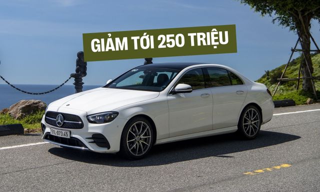 Mercedes-Benz chơi lớn: E-Class giảm giá tới 250 triệu, BMW 5-Series phải dè chừng