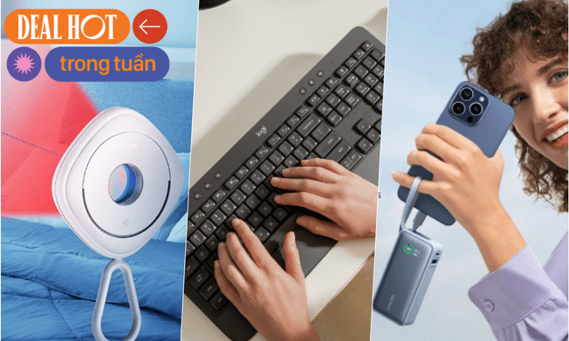 Giữa tháng sale lớn: Logitech, Baseus, Samsung, Anker giảm đến 66%, hãng nào cũng kèm voucher to