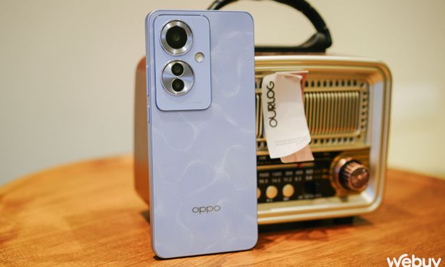 Đập hộp OPPO Reno11 F 5G: Mặt lưng 'lượn sóng', cấu hình ngang ngửa Reno11 5G