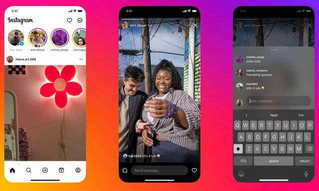 Instagram cho phép người dùng bình luận trên Stories