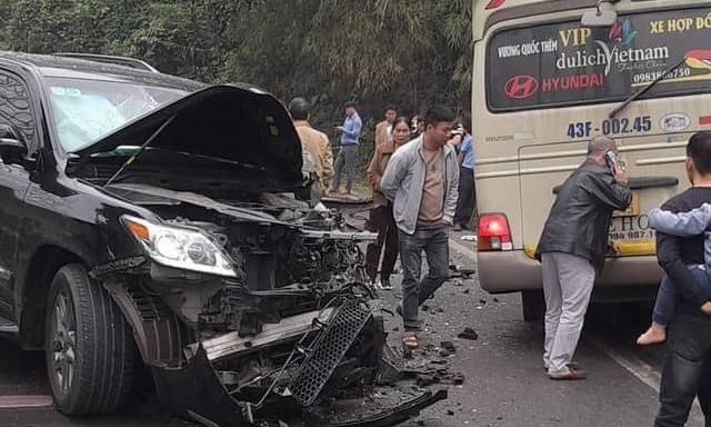 Hiện trường vụ tai nạn 