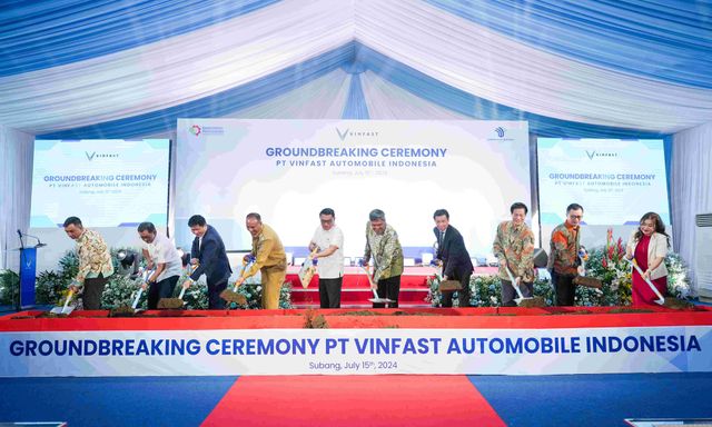 VinFast động thổ nhà máy lắp ráp xe điện quy mô 200 triệu USD tại Indonesia