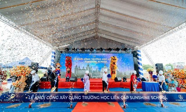 Khởi công xây dựng trường liên cấp Sunshine School, Tập đoàn Sunshine tiếp tục triển khai chuỗi dự án cao cấp tại khu Tây Hồ Tây