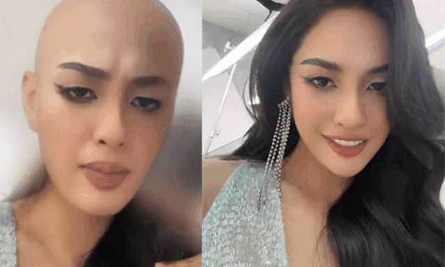 Hoa hậu Nông Thúy Hằng lộ clip "xuống tóc" sau tin đồn nợ nần