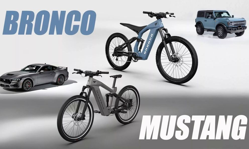 Ford ra mắt các mẫu xe đạp điện lấy cảm hứng từ Bronco và Mustang