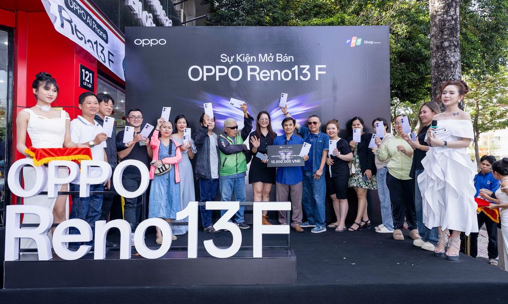 OPPO Reno13 Series đạt hơn 20.000 đơn đặt hàng sớm trước giờ mở bán chính thức