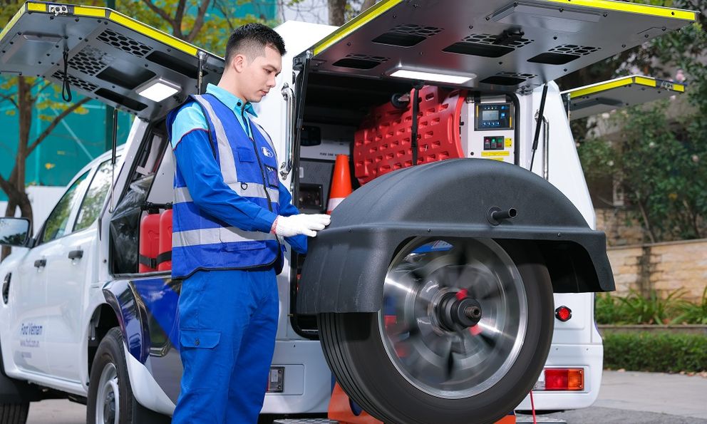 Ford mở rộng phạm vi dịch vụ lưu động 4 giờ hoặc miễn phí cho khách hàng