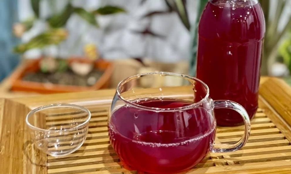 Uống nước tía tô thay nước lọc được không?