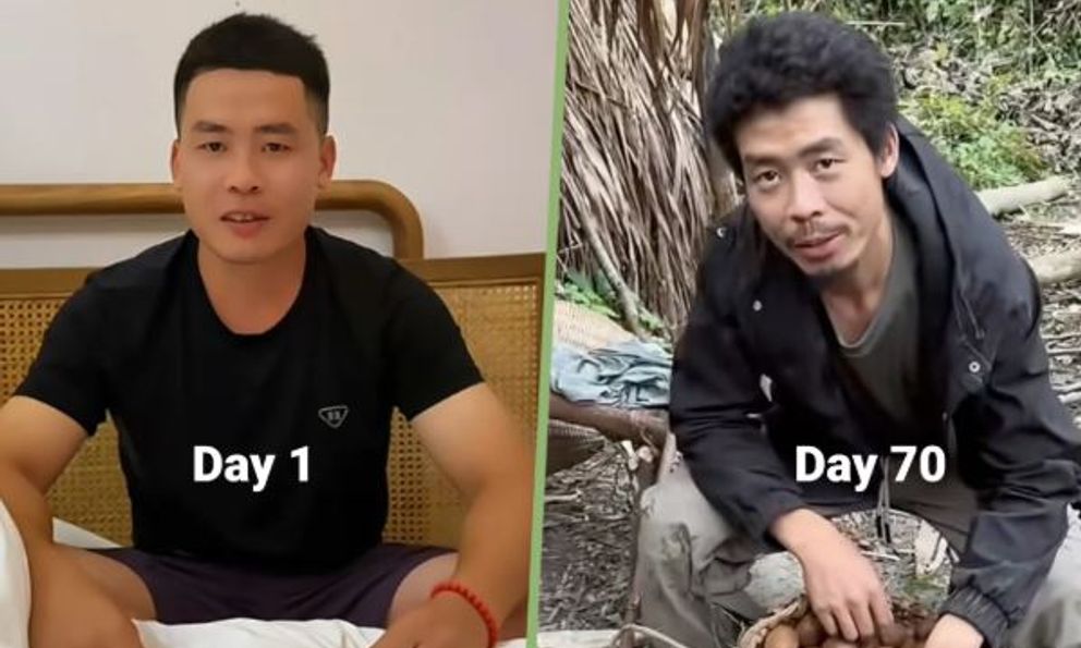 Thử thách 70 ngày sinh tồn trong rừng, chàng trai trẻ trở thành nhà vô địch nhận gần 400 triệu tiền thưởng 