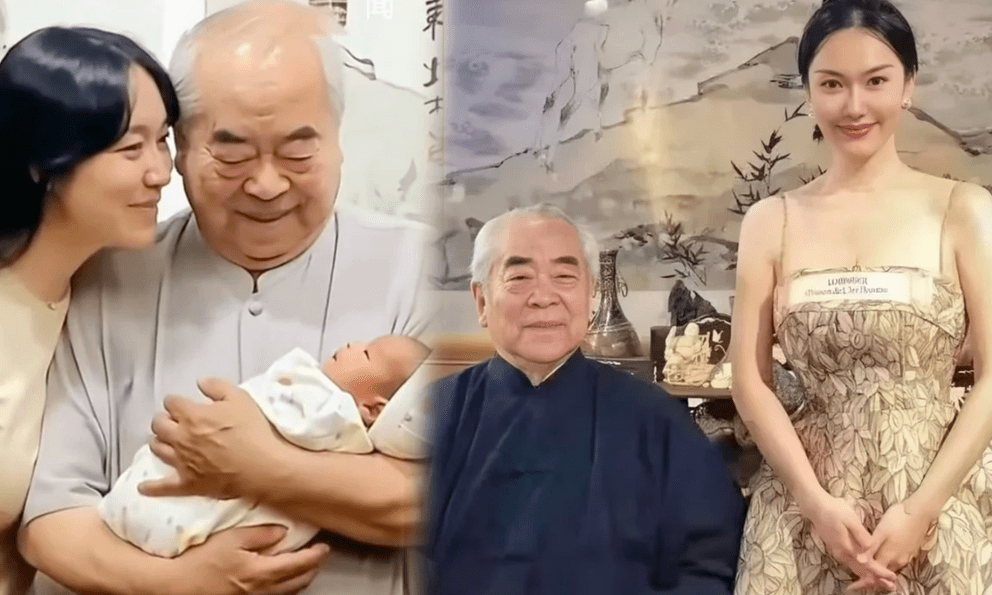 Họa sĩ đắt giá nhất Trung Quốc gây sốc: Chào đón con trai ở tuổi 87, trao toàn quyền gia đình cho vợ kém 50 tuổi