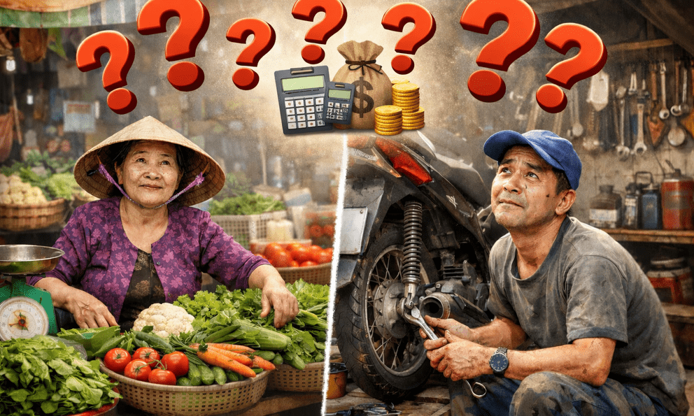 Công an hướng dẫn cô bán rau, chú sửa xe làm ngay một việc mỗi ngày để 