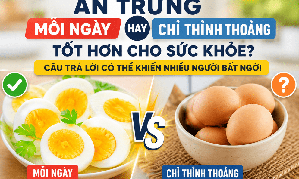 Ăn trứng mỗi ngày hay chỉ ăn thỉnh thoảng tốt hơn? Câu trả lời có thể khiến nhiều người bất ngờ