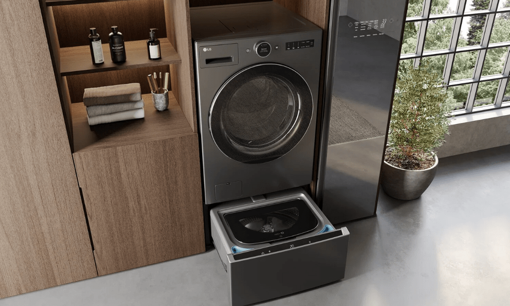 LG quảng bá máy giặt sấy 