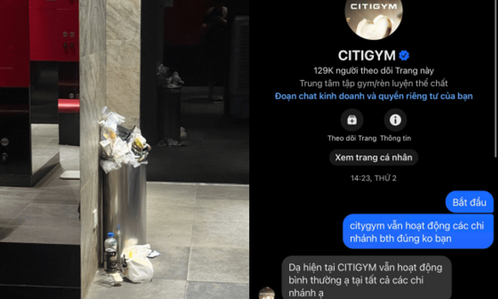 Hàng loạt bài đăng về CITIGYM gây xôn xao mạng xã hội, phía phòng gym nói gì?
