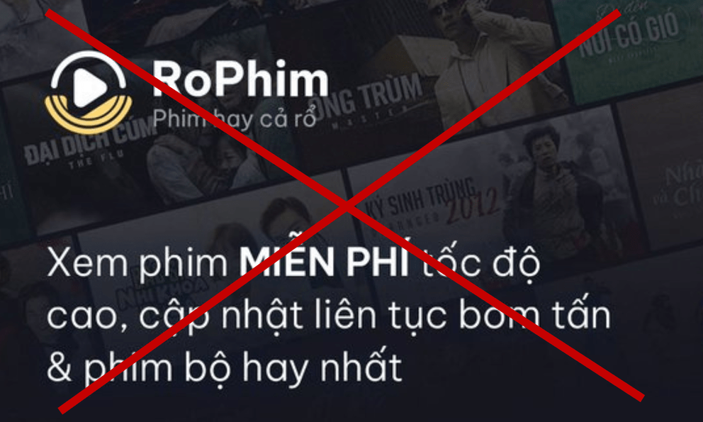 Hệ thống phát phim lậu “Rổ Phim” tuyên bố đóng cửa từ ngày 5/2