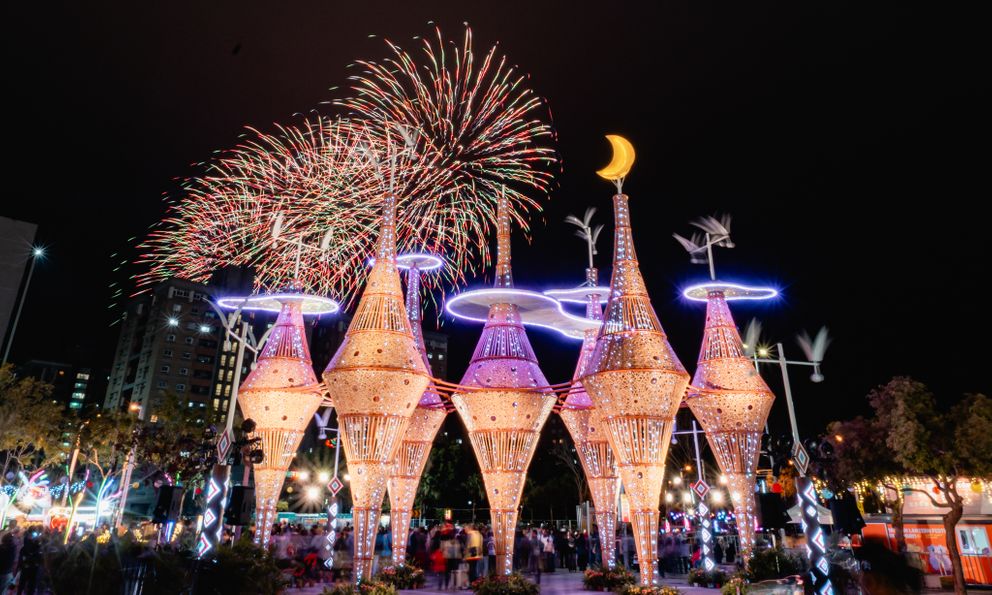 Lạc bước giữa 600 tuyệt tác ánh sáng ở Gia Nghĩa: “Đại tiệc đèn lồng” biến đêm Rằm thành giấc mơ mùa xuân