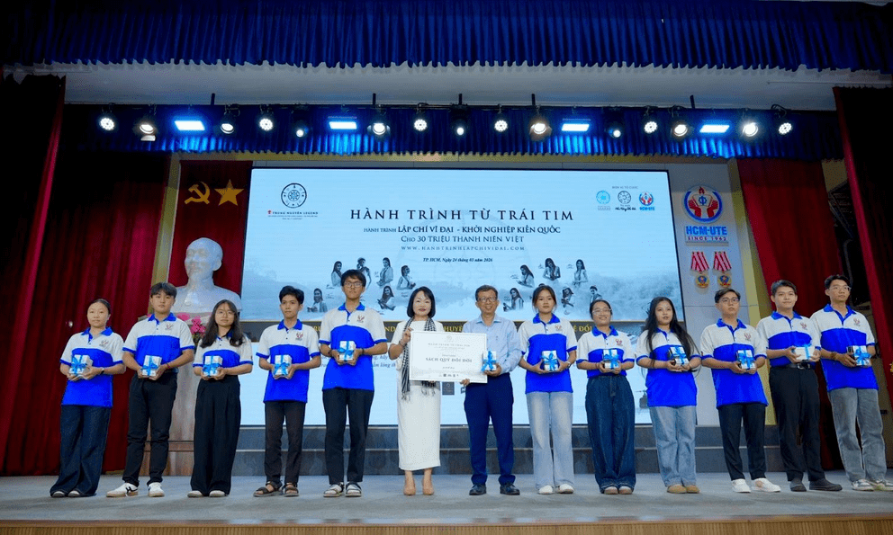 Hành trình Từ Trái Tim: Khi tri thức trở thành điểm tựa khơi dậy khát vọng lập thân của người trẻ 