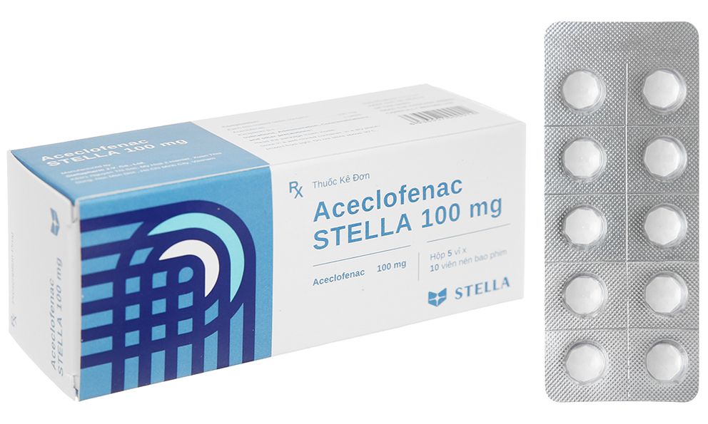 Khẩn: Bộ Y tế thu hồi toàn quốc giảm đau xương khớp Aceclofenac STELLA